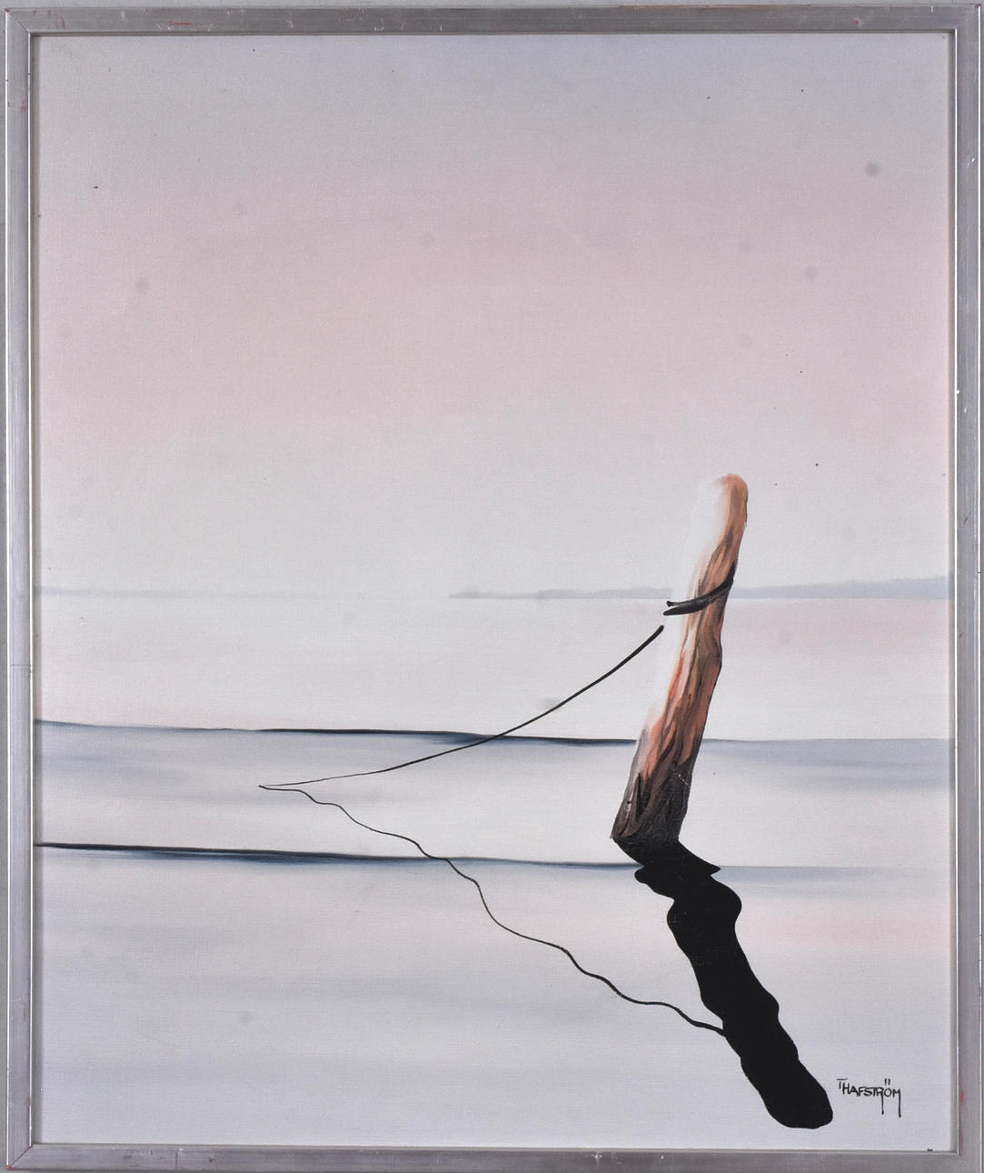 THOMAS HAFSTRÖM. Olja på duk.