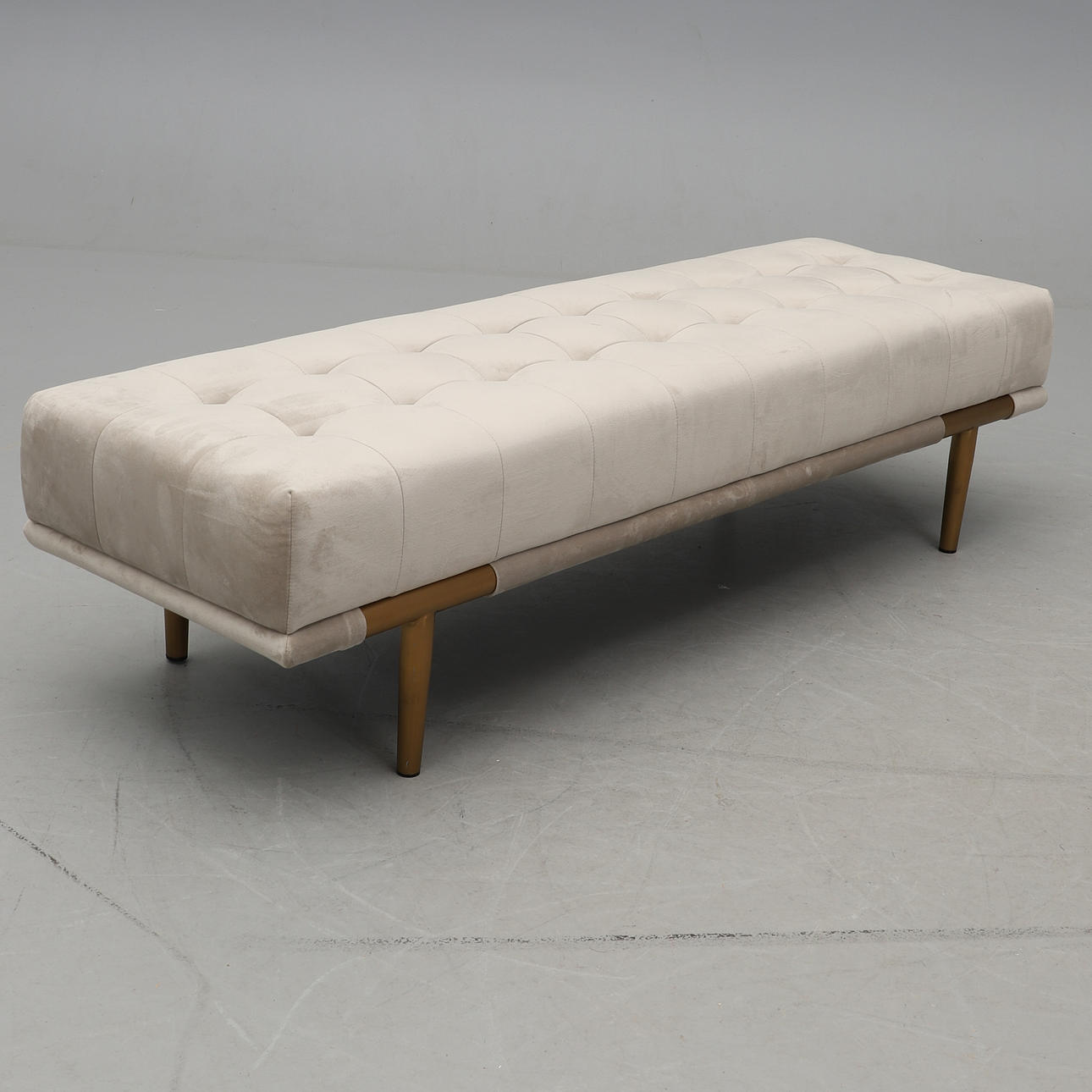 A “Bolly” seating bench, Schangtil Design, Sweden, contemporary.