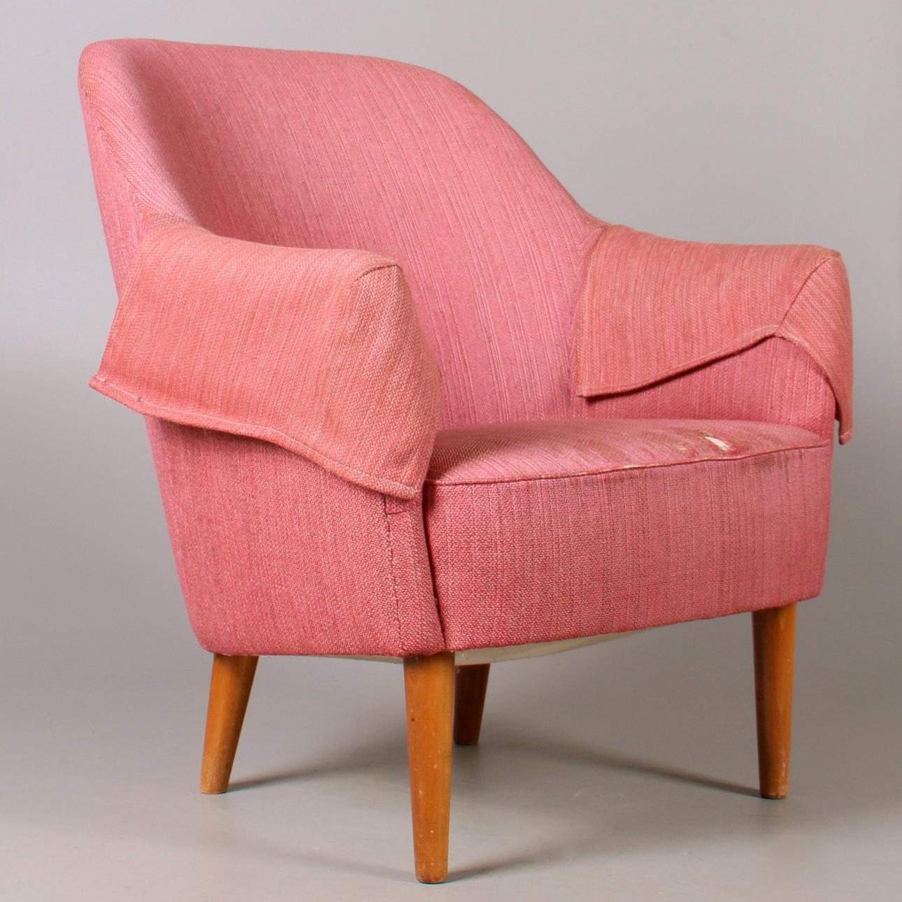 FÅTÖLJ, "Samspel", Carl Malmsten, 1960-tal.