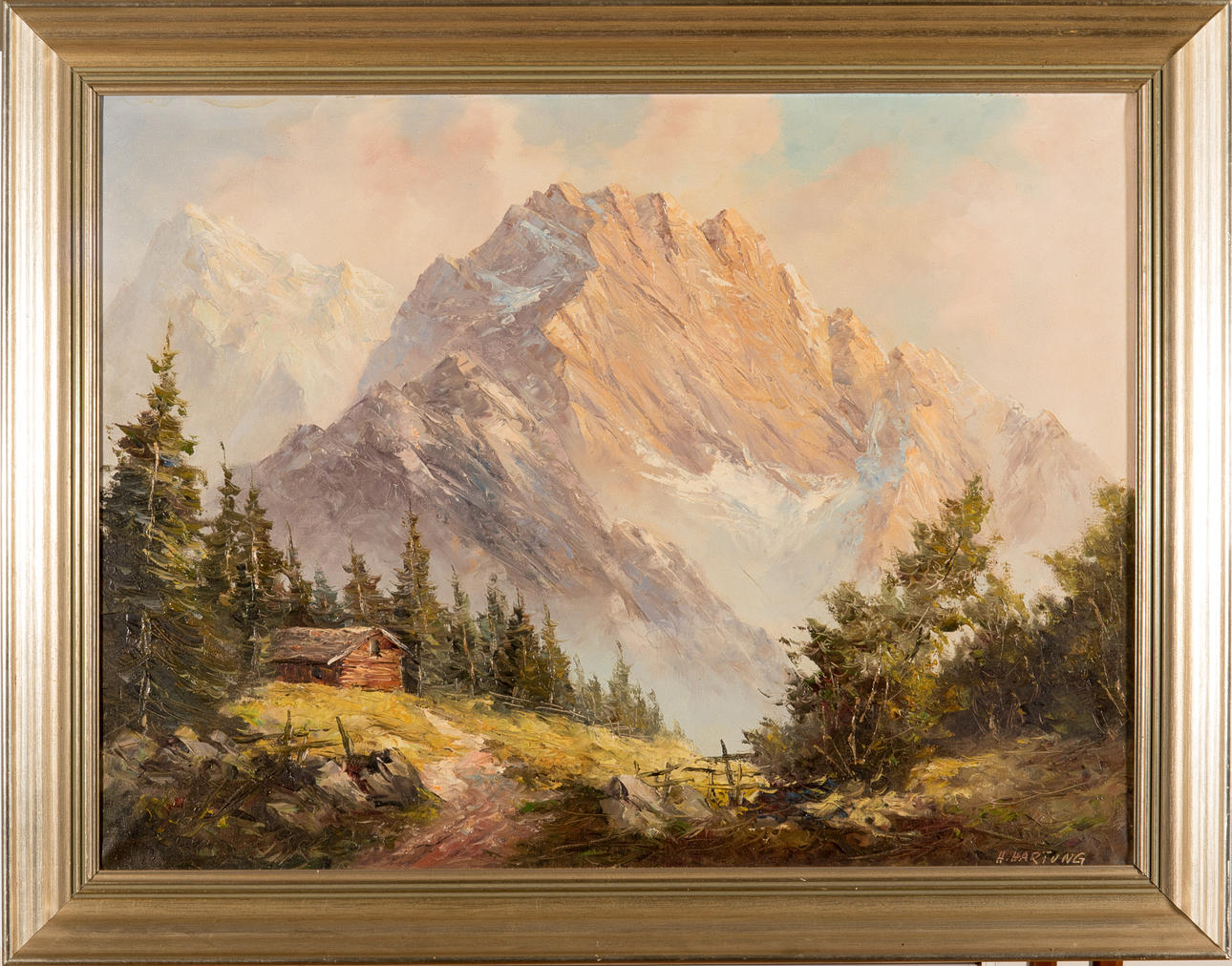 HEINRICH HARTUNG. STUGA I DOLOMITERNA.