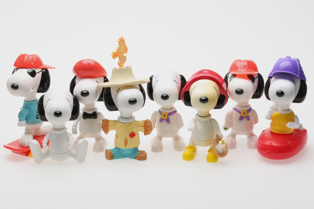 Figuras Snobby, McDonald's, 2000, 8 piezas. Juguetes - Otros