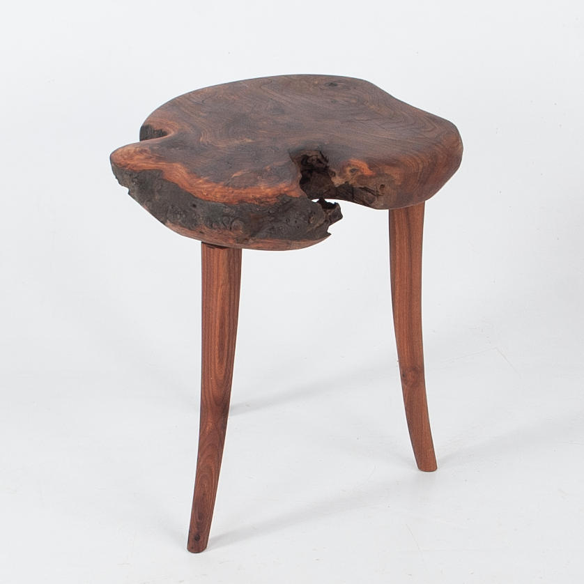 ANDERS ÖLUND. Stool/sideboard, elm.