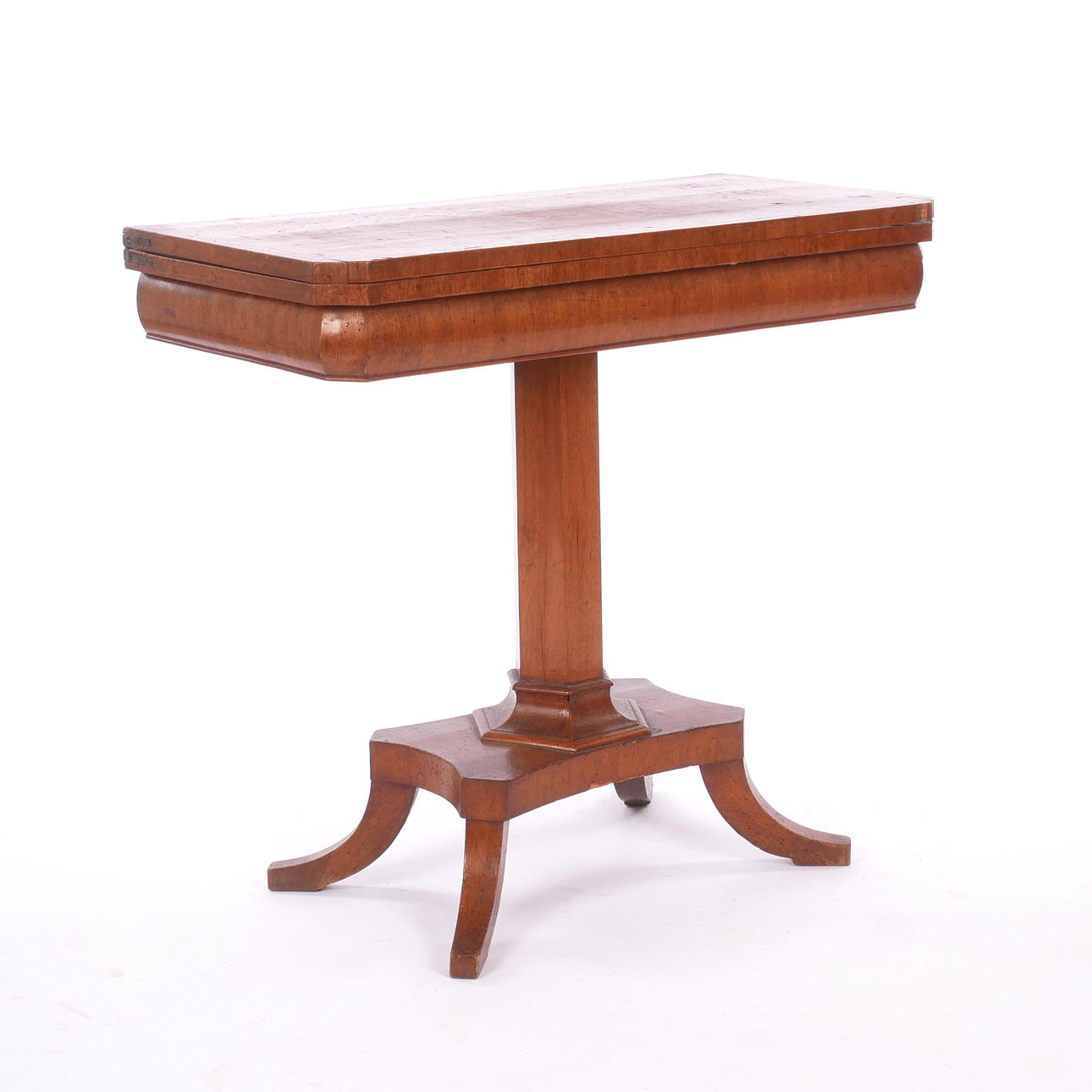 A Karl Johan mid 19th century gaming table.