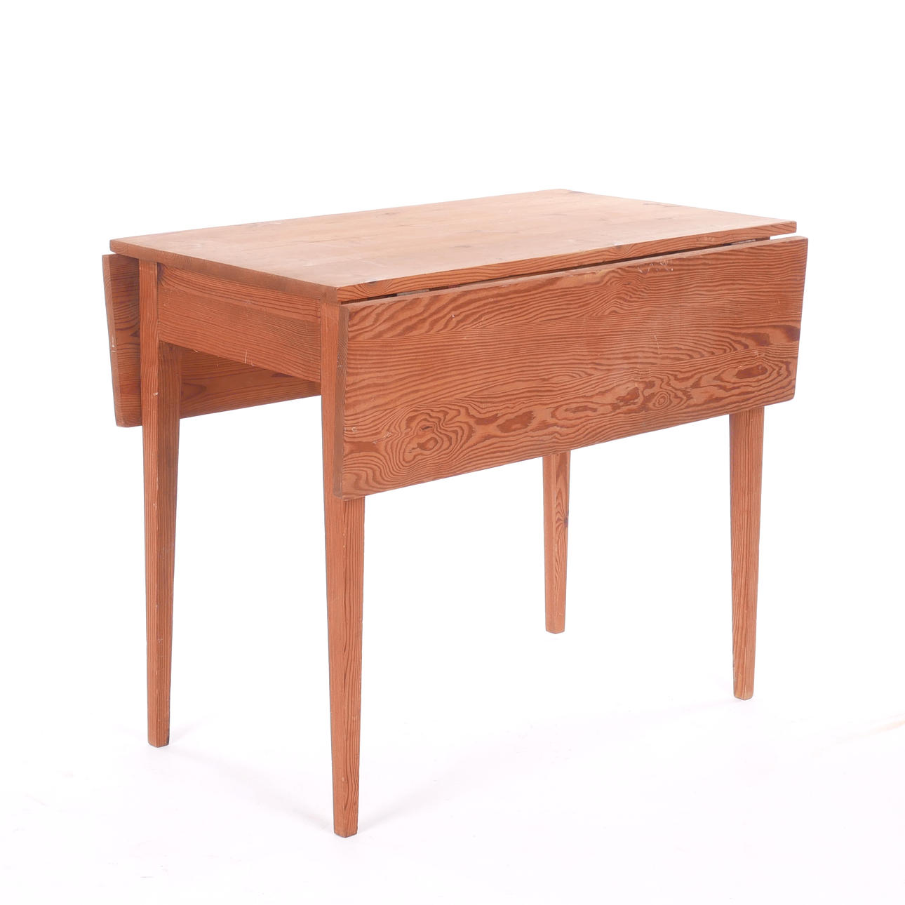 A folding table, pine, 1930s/40s.