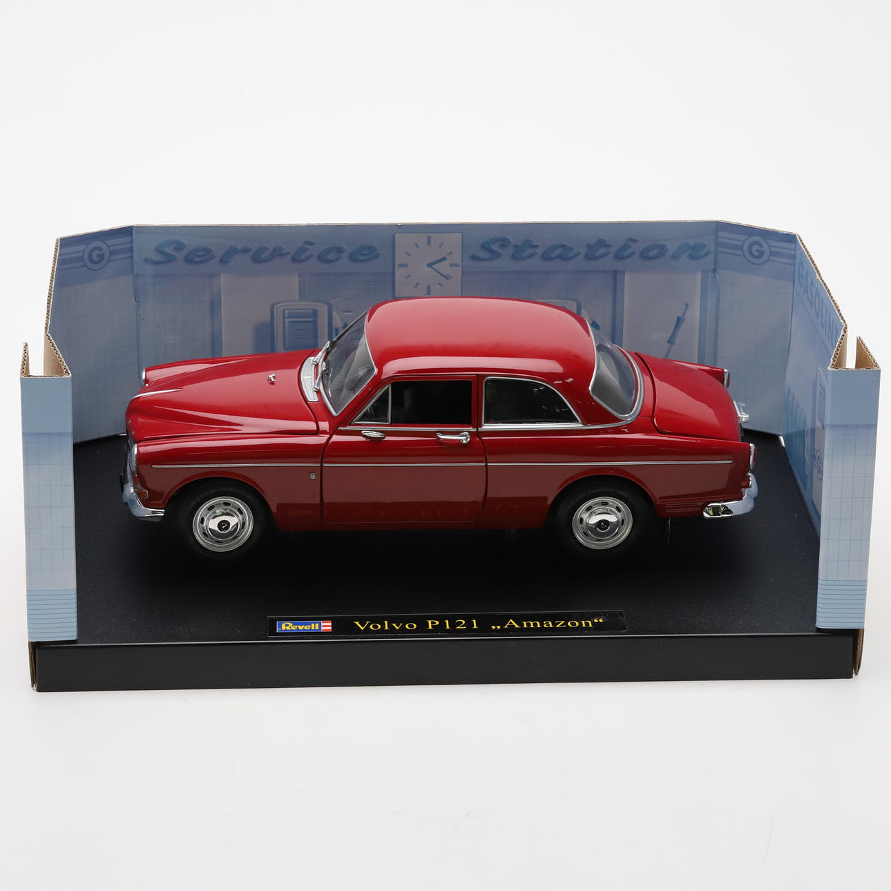絶版　レベル 1/18 ★ ボルボ P121 アマゾン レッド MODEL CAR, Volvo P121 Amazon, Revell, 1:18 scale. Toys - Model