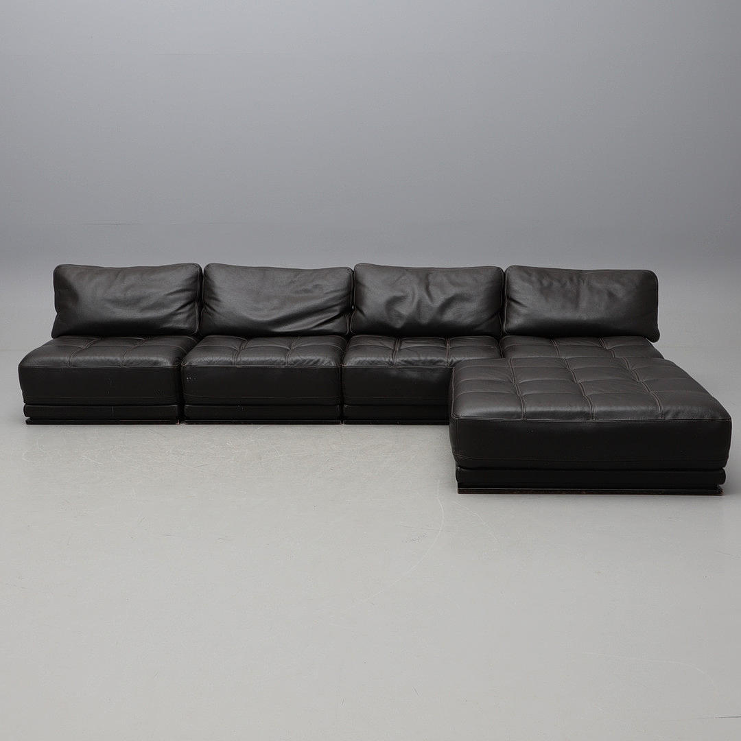 MODULAR SOFA, 5 pieces, 1970/80s.