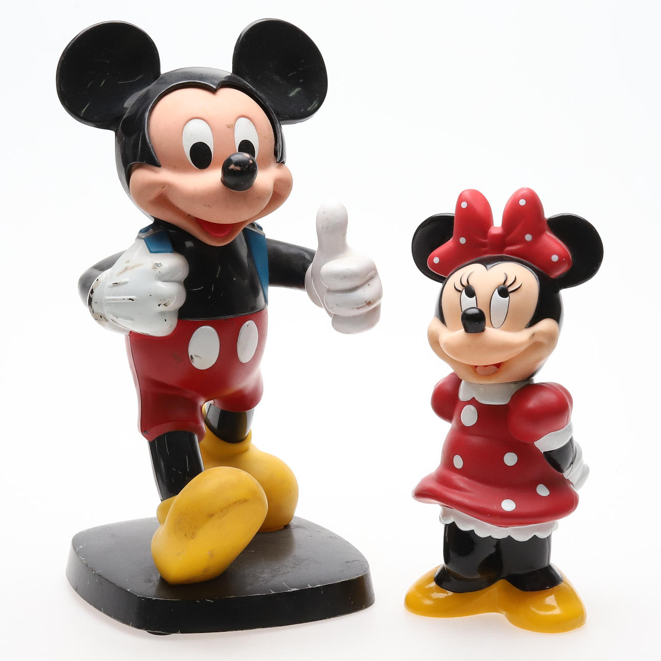 PLASTIC FIGURES, Mickey & Minnie Mouse, Disney19/2000s.