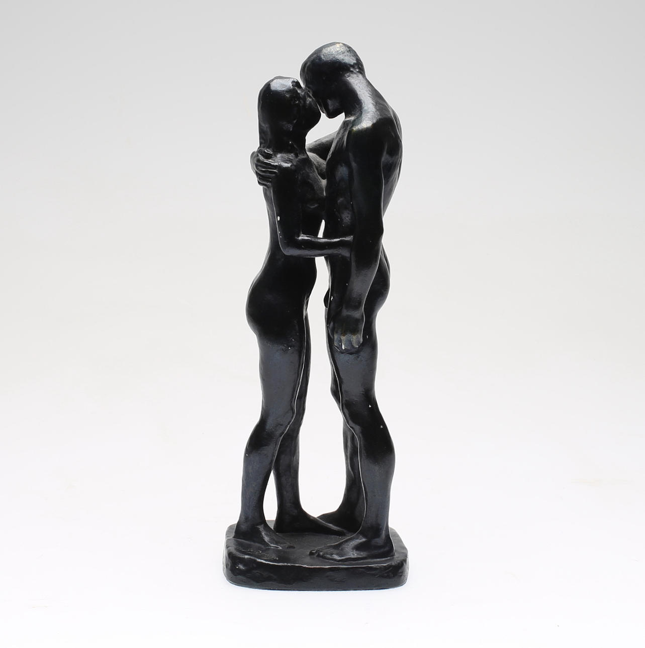 GUDMAR OLOVSSON. "Les Deux Arbes", skulptur, gips, signerad.