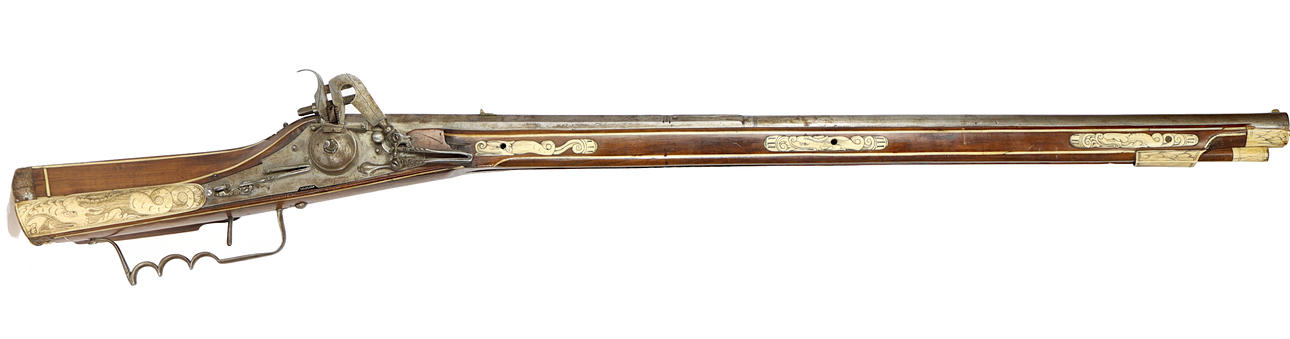 WHEEL LOCK RIFLE.