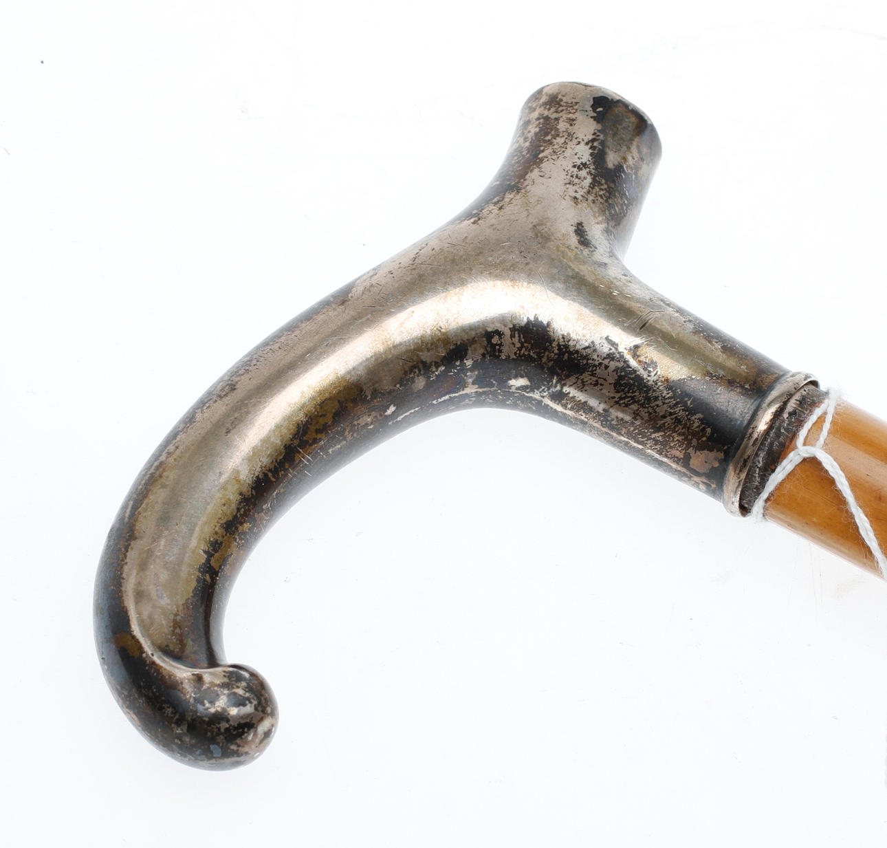 KÄPP MED SILVERKRYCKA, Marstrand 1917.