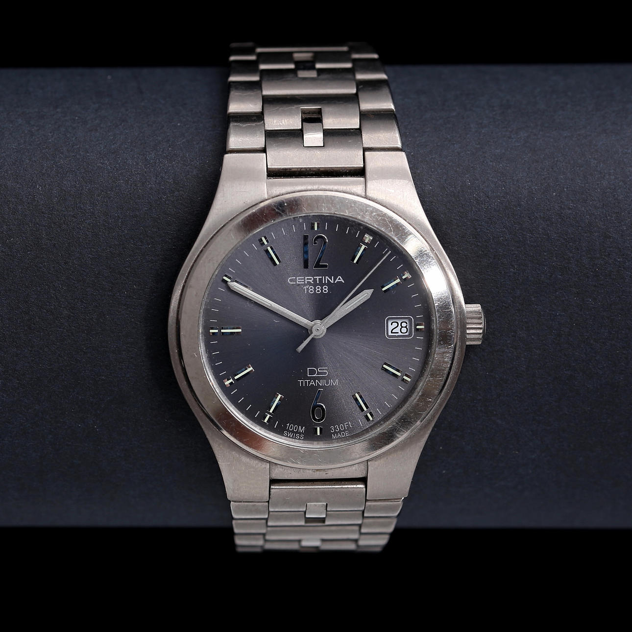 CERTINA DS TITANIUM, quartz wristwatch, 2000s.