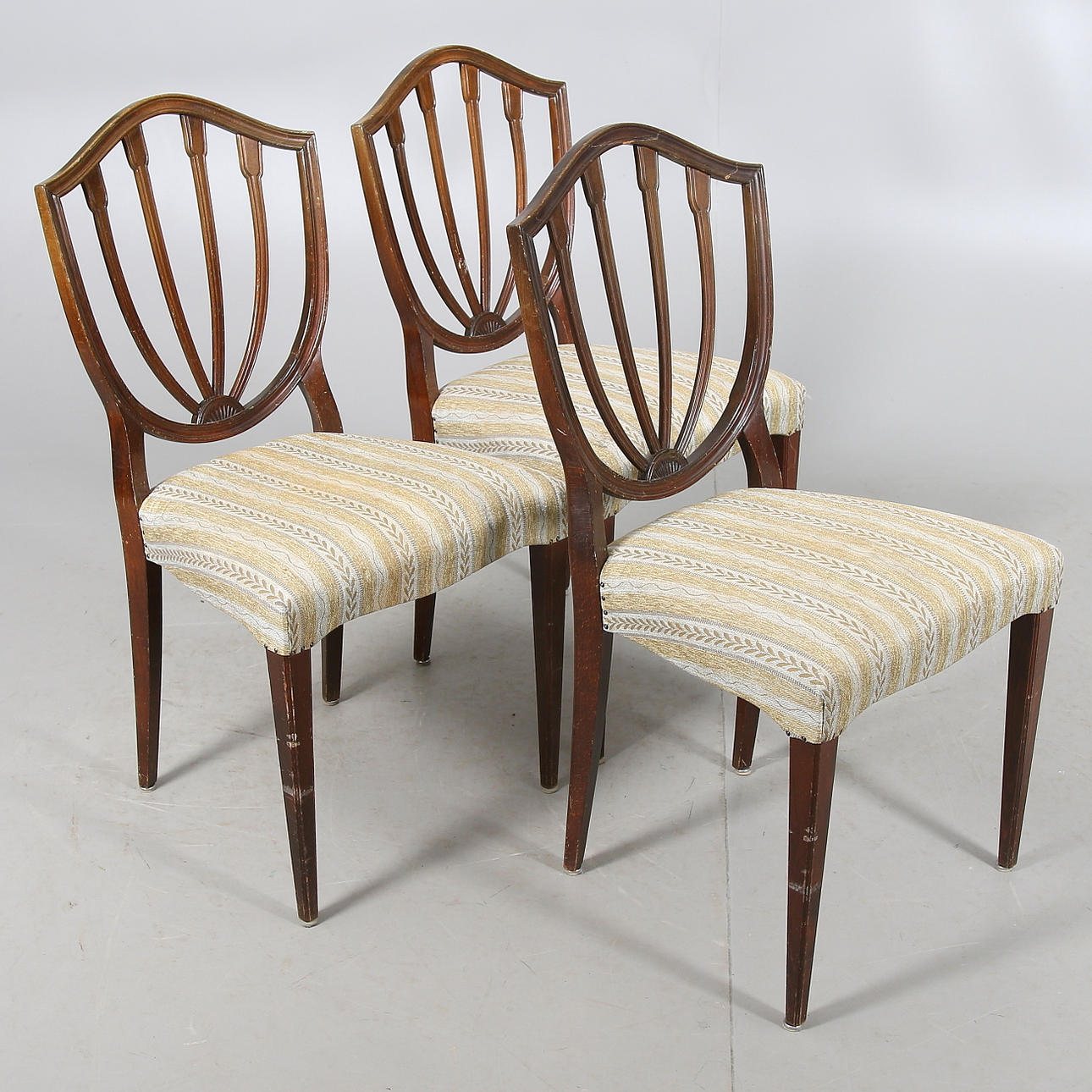 STOLAR, 3 st, jugendstil, 1900-tal.