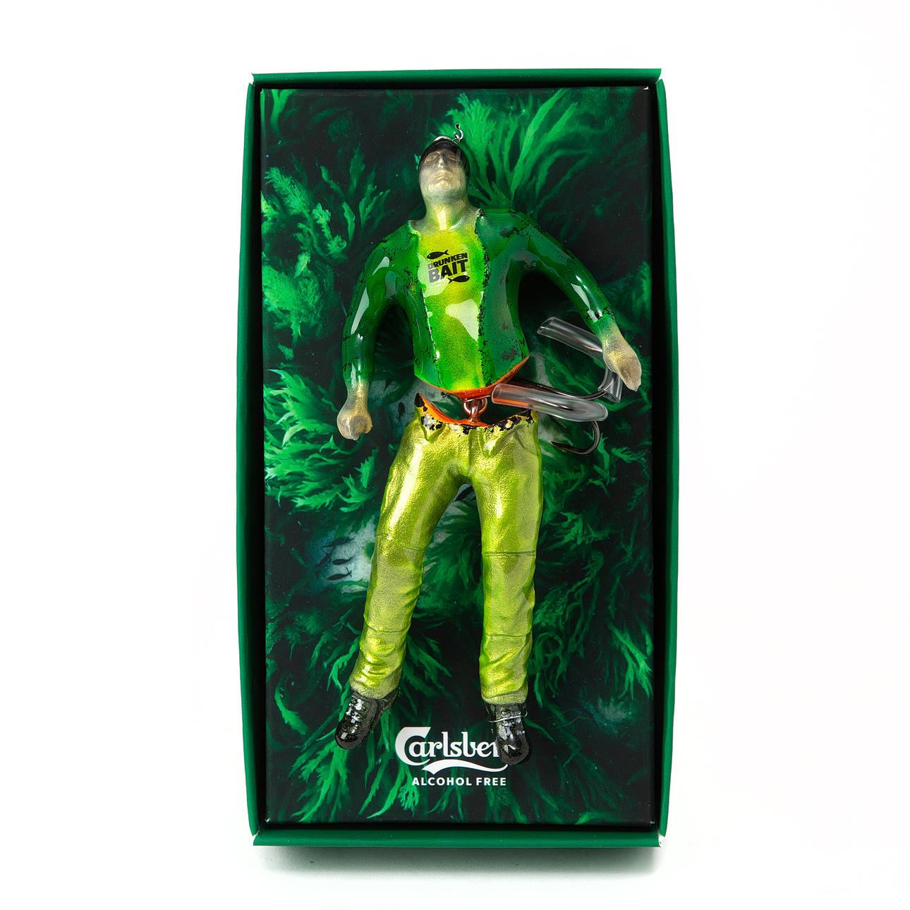 DRUNKEN BAITS. By Claes “Svartzonker” Claesson for Carlsberg, signed and numbered 16/30, 2024.