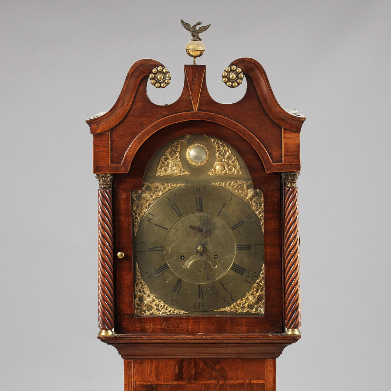 GOLVUR, England 1700-talets senare hälft. Urtavla märkt J Butterworth, Rochdale.