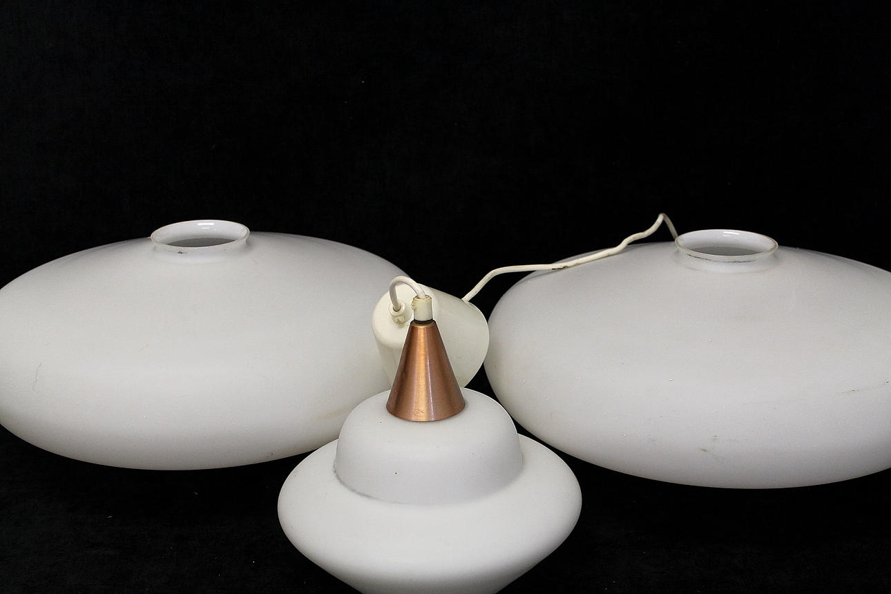 LAMPA, 1 st, LAMPKUPOR 2 st, frostat glas.