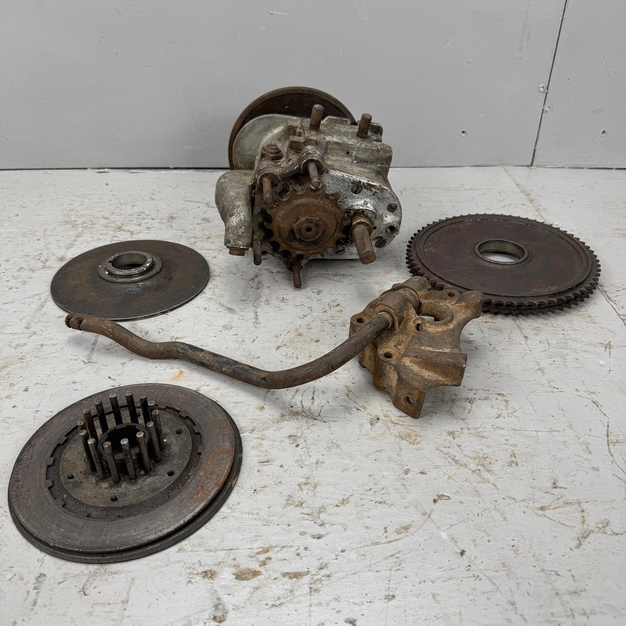 A HARLEY DAVIDSON, gearbox, model 750, 1929, USA.