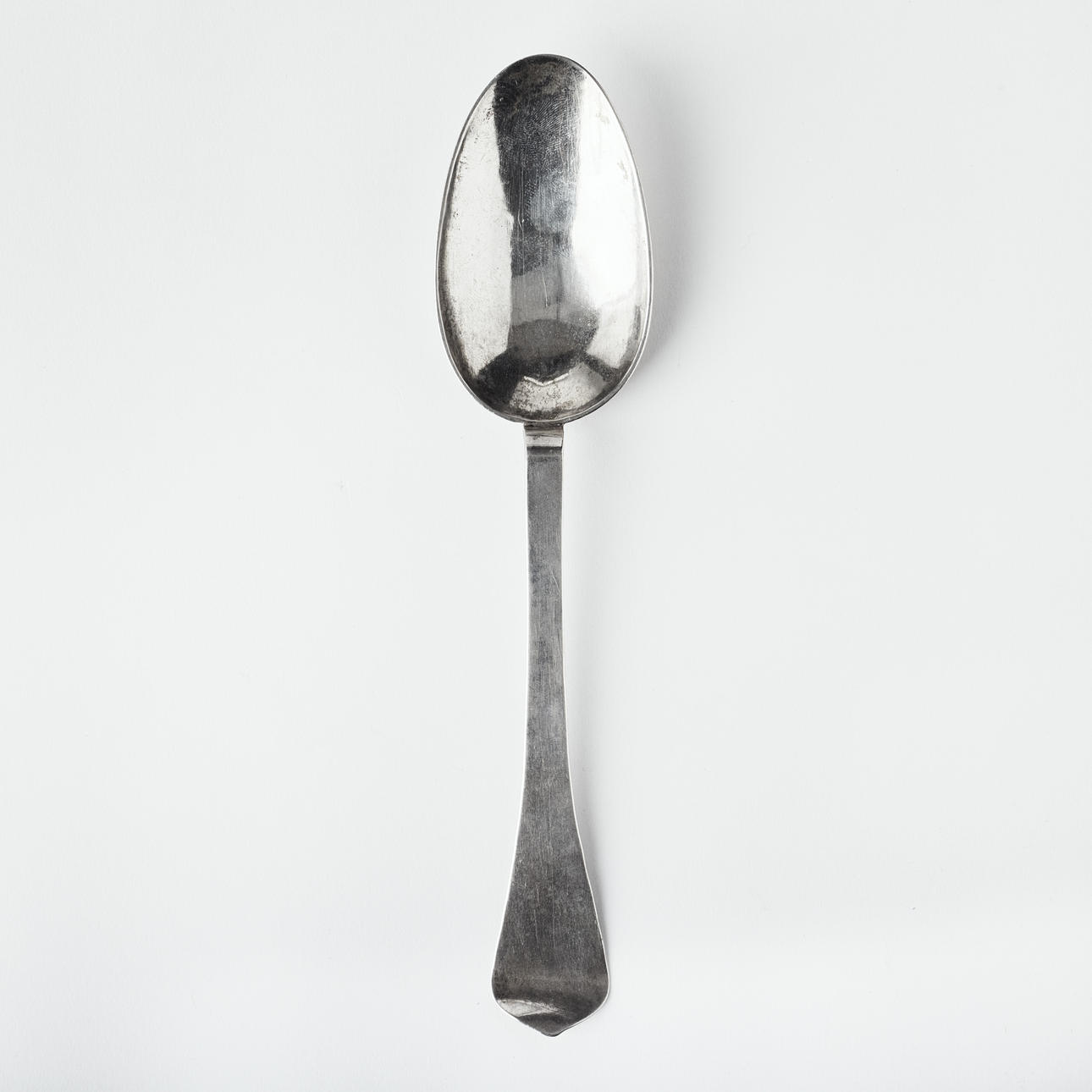 RAT TAIL SPOON, silver. Petter Lund, Nykoping 1712.