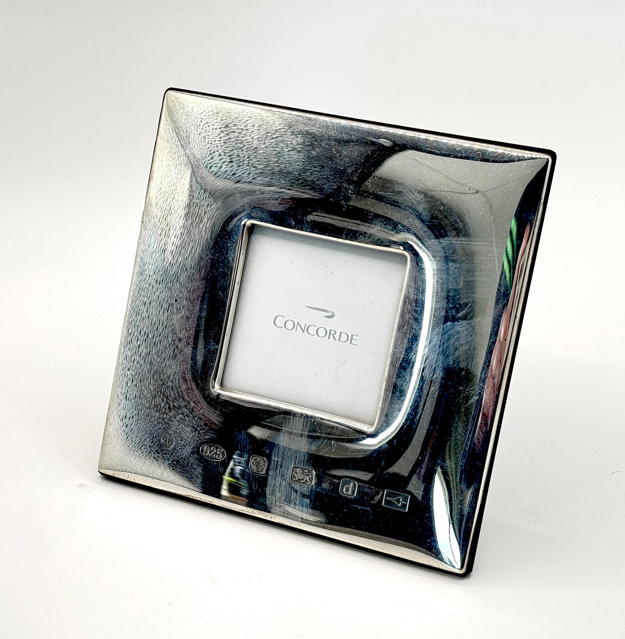 CONCORDE SILVER PHOTO FRAME.