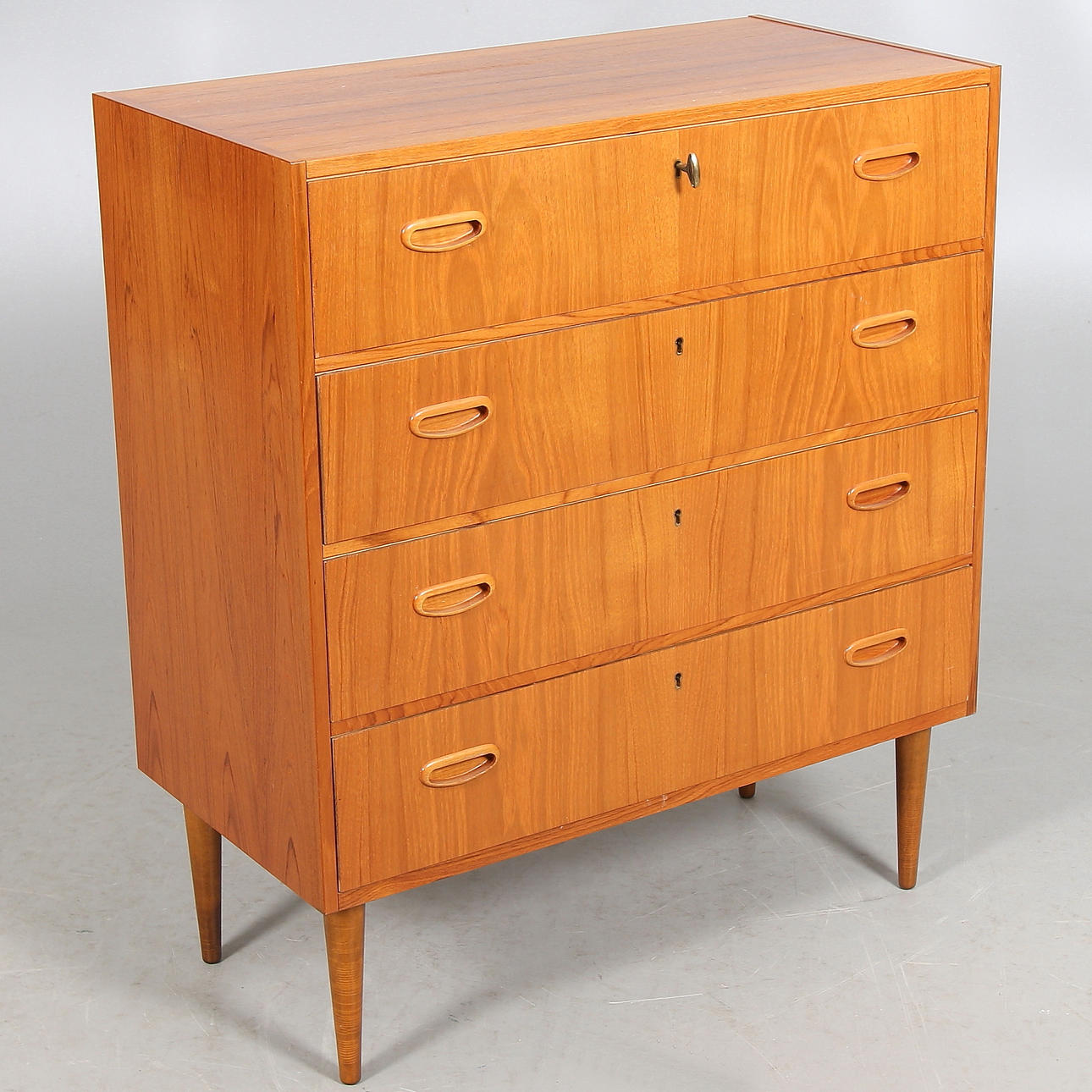 BYRÅ, teak, 1960-tal.