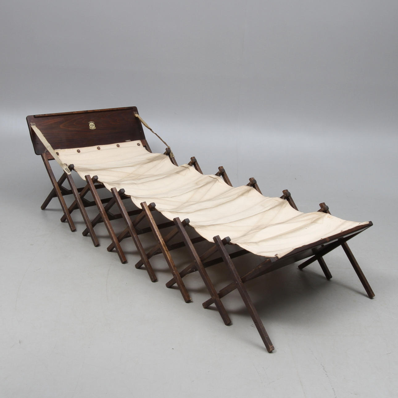 SÄNG, utdragbar, "Cabinetta", W & S Trademark, 1900-tal.