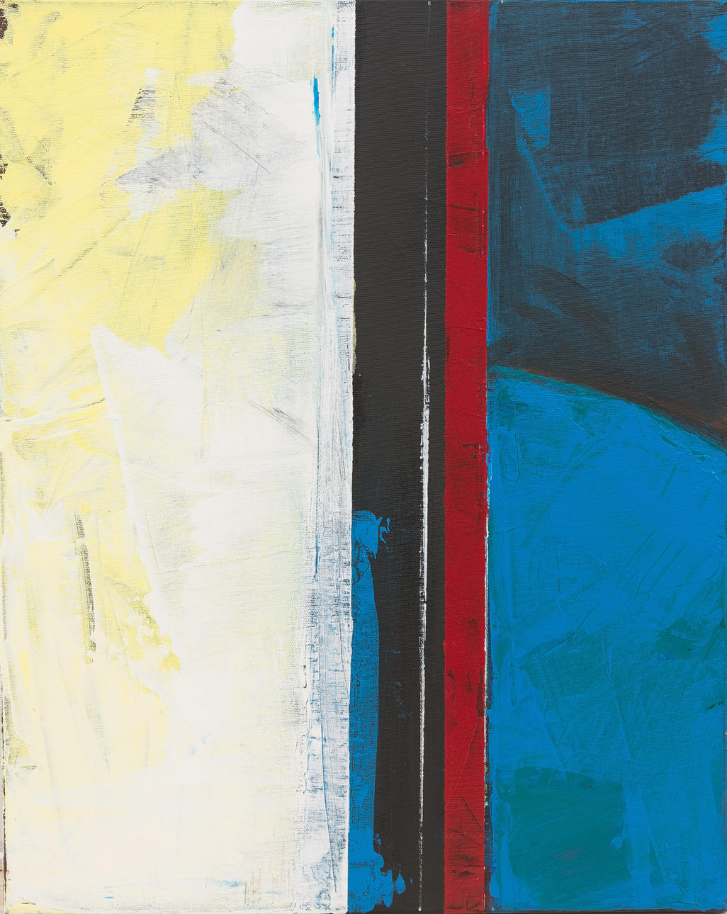 UNBEKANNTER KÜNSTLER. Abstrakt II, akryl på duk, ej tecken.