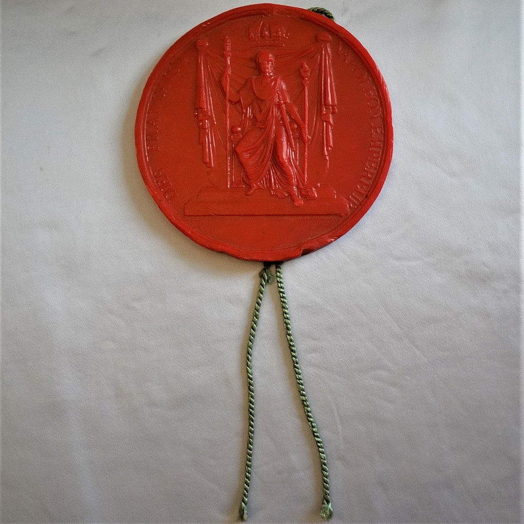 WACHS-SIEGEL, REPLIKA, Motiv: Napoleon I. 1806.