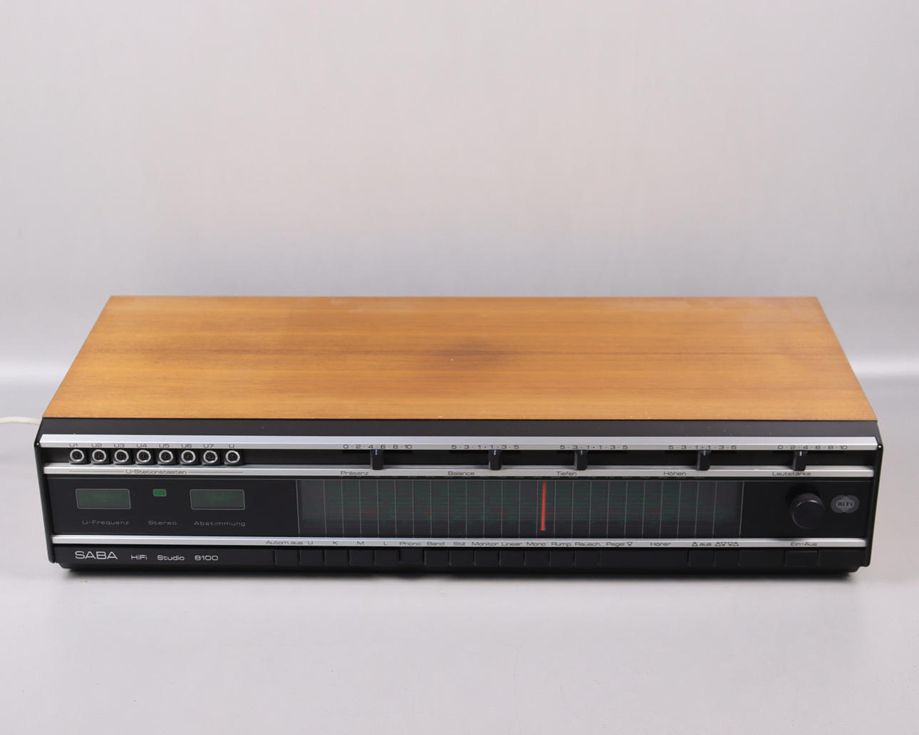 VASTAANOTIN, SABA Hifi Studio 8100, 1970-luku.