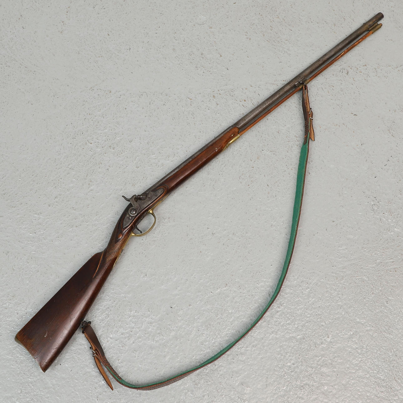 An unmarked slingshot rifle, 19th century. Weapons & Militaria - Guns ...