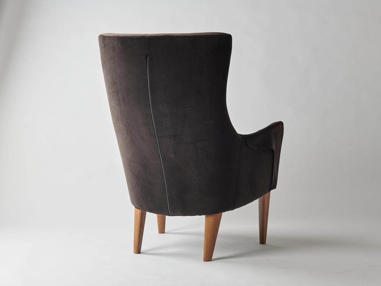 HENRIK PREUTZ. Armchair, velvet, from the collection “IKEA