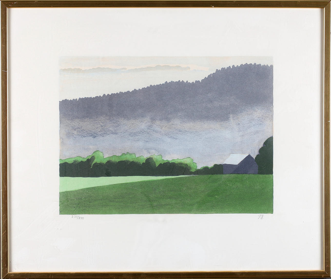 PÄR ANDERSSON. Litografi, signerad och numrerad 235/240.