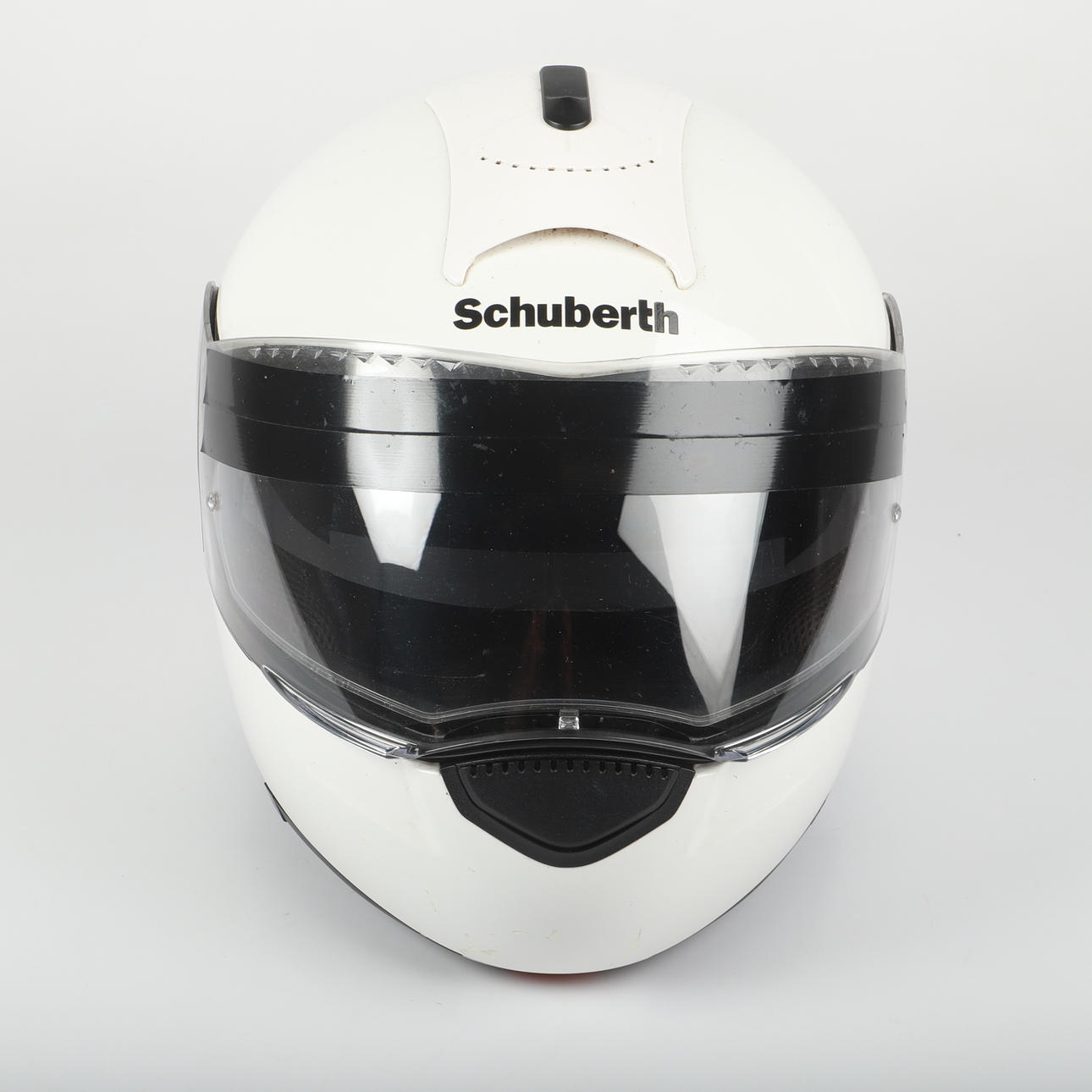 SCHUBERTH HELMET with visor.