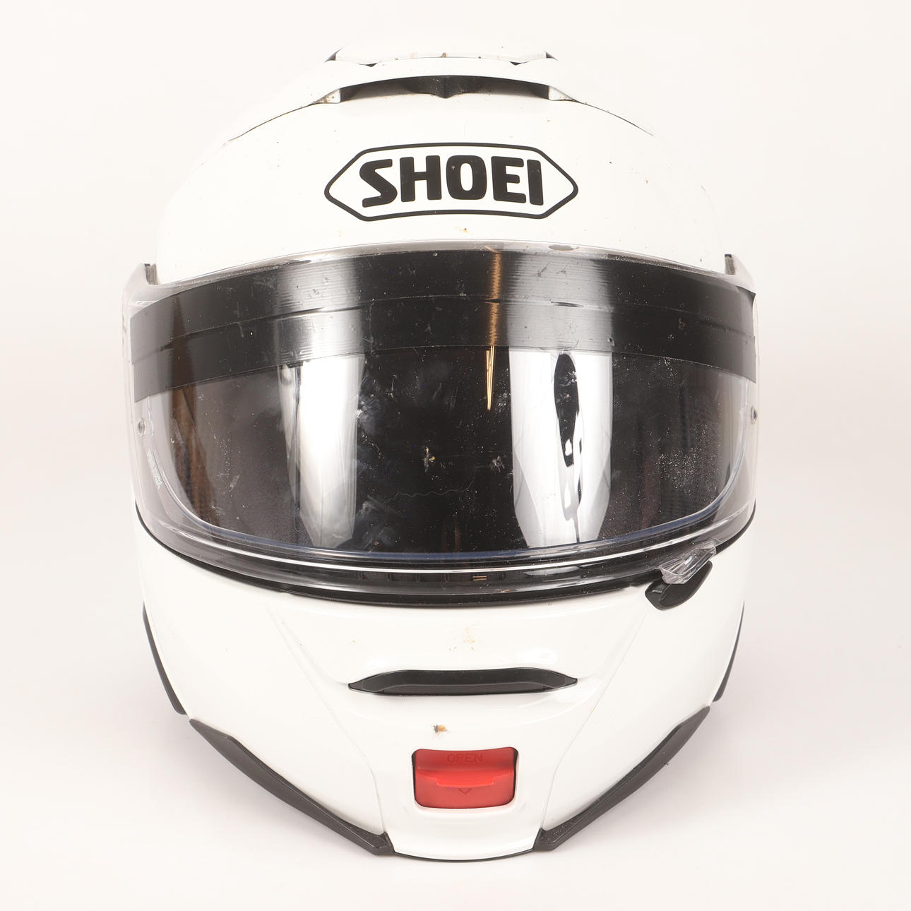 HJELM, Shoei med visir.