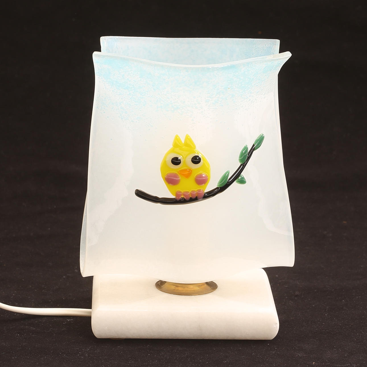 BORDSLAMPA, glas, 2000-tal.