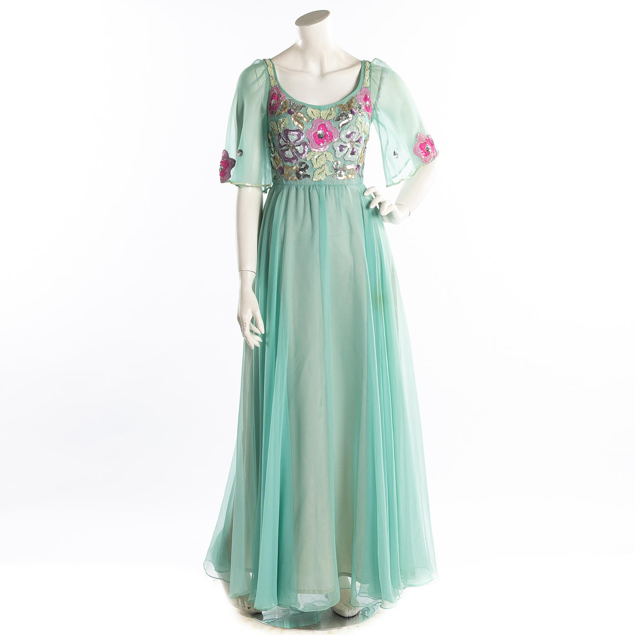 CHRISTIAN DIOR COUTURE, Dress, design Marc Bohan, vintage 1970s. Vintage &  Designer Fashion - Auctionet