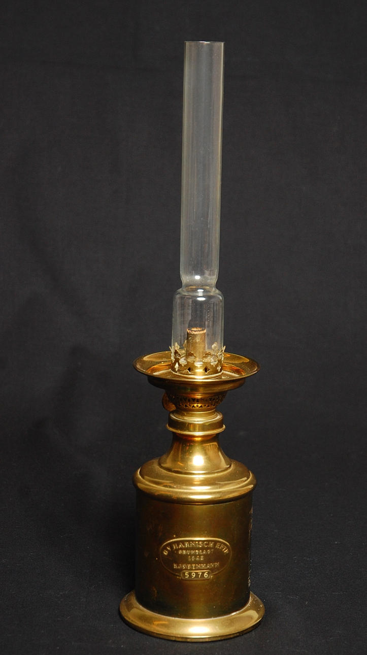 FOTOGENLAMPA, GV Harnisch Eft Kjöbenhavn.