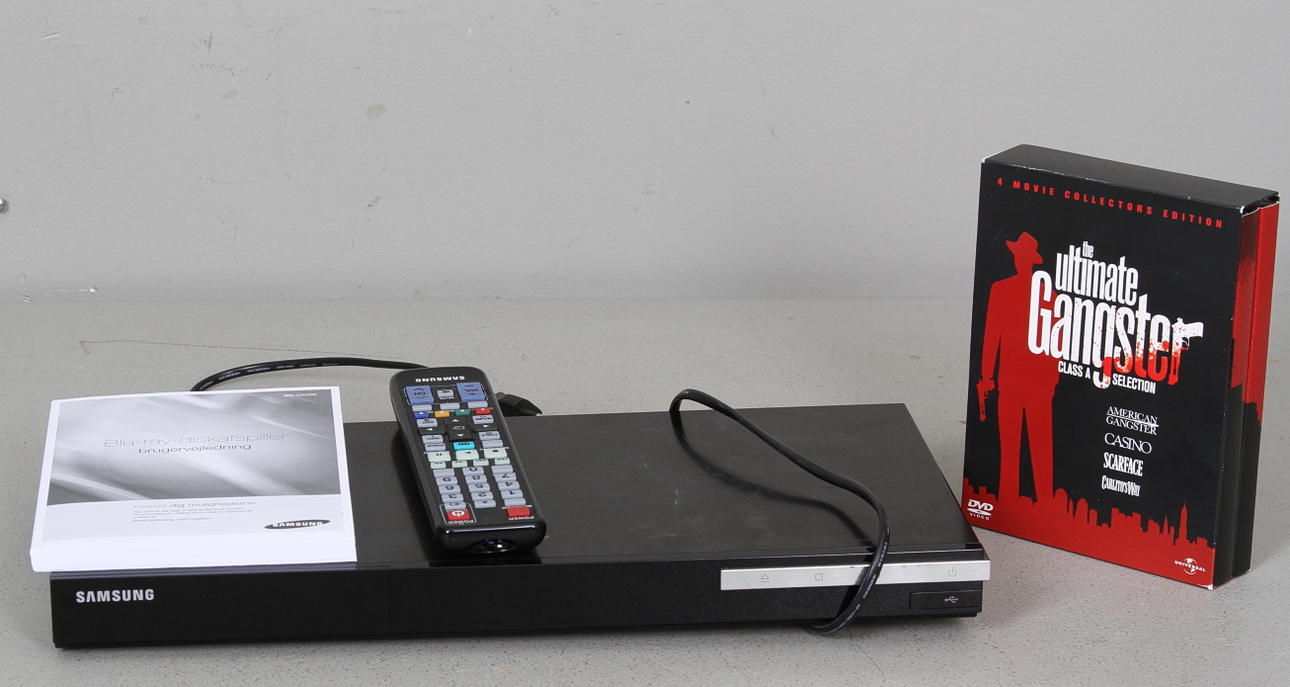 BLU-RAY SPELARE, Samsung, DVDBOX.