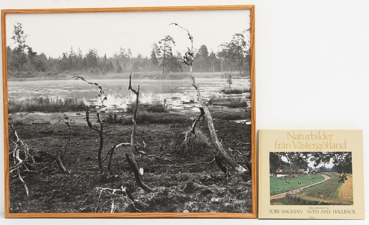 TORE HAGMAN. silvergelatintryck, sign o dat 1974.
