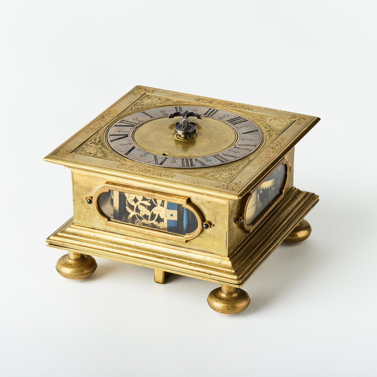 CLAES ANCKARSTRÖMS TRAVEL CLOCK, Stockholm work in Caroline Baroque ...