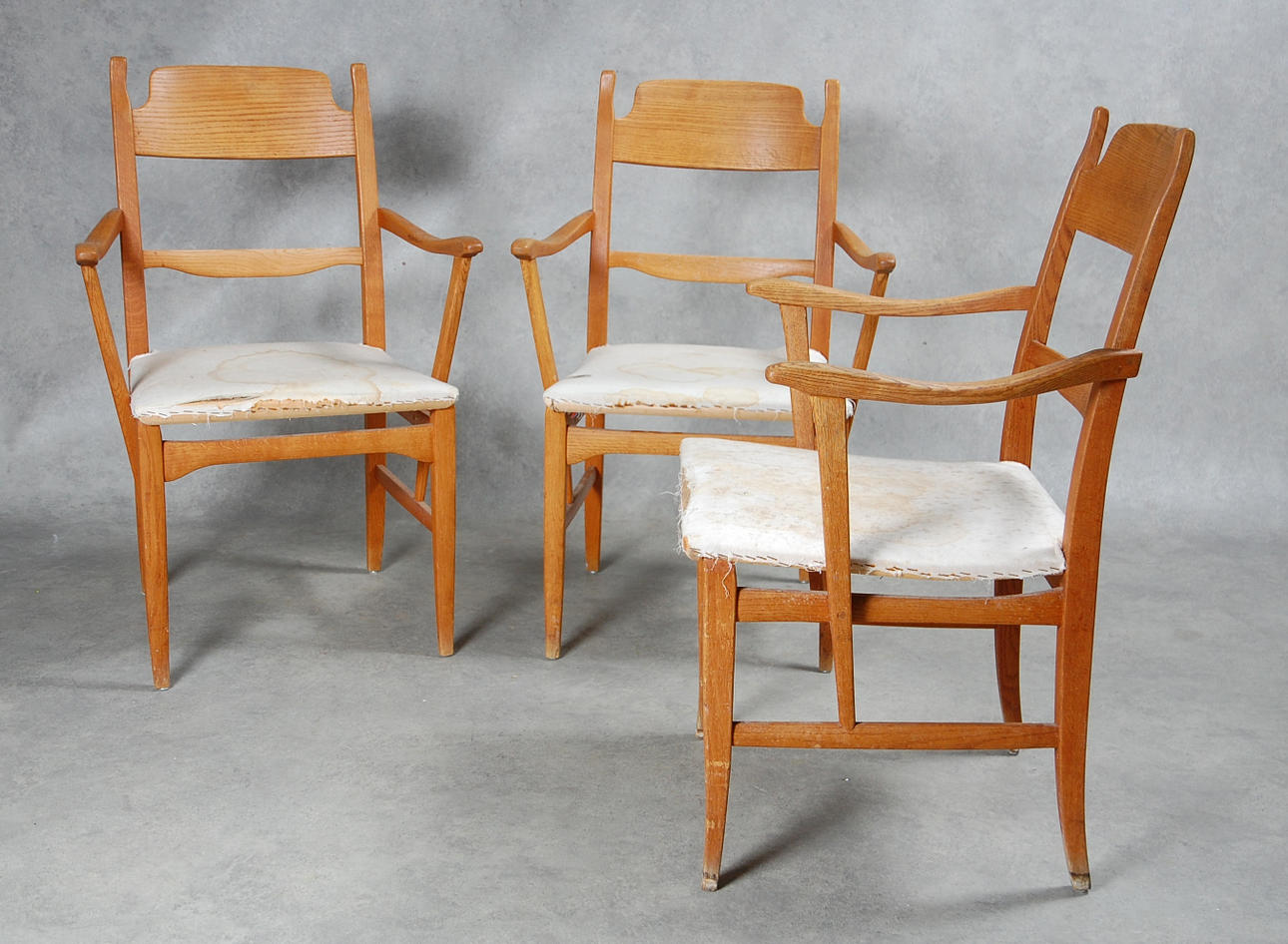 CARL MALMSTEN. karmstolar, 3 st " Calmare nyckel ".