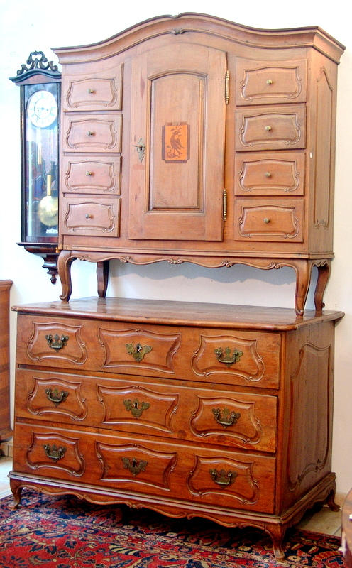 BYRÅ, tabernakelskiva, rokoko, Moselregionen, 1700-tal.