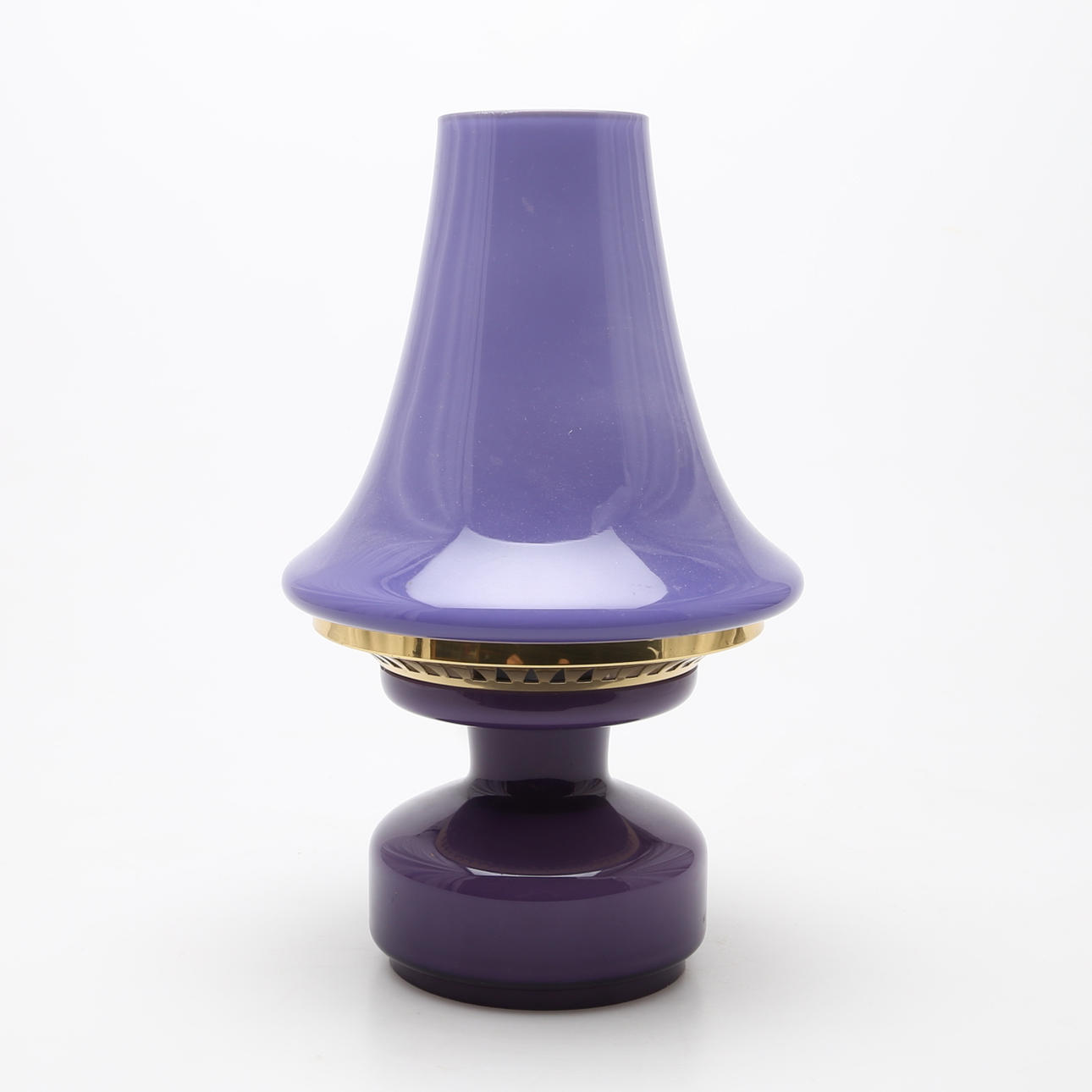 BORDSLAMPA "B-124" i glas, Hans Agne Jakobsson, Sverige 1960/70-tal.