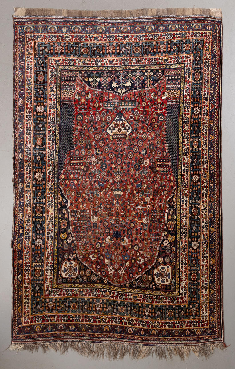 MATTA, antik persisk Ghashghai, 314 x 202 cm.