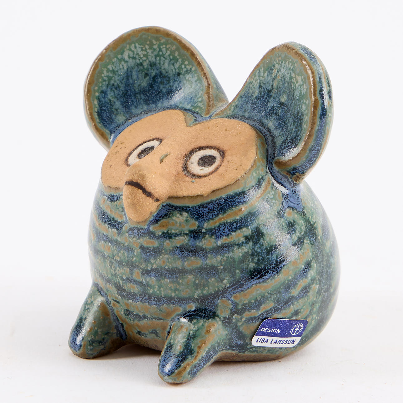 LISA LARSON. A figurine, “Ghost Mouse”, Gustavsberg.