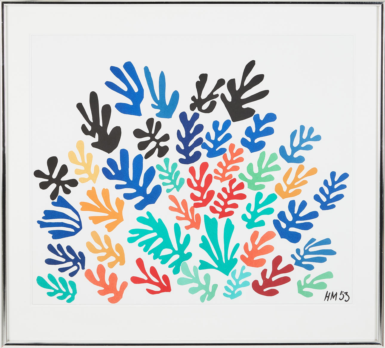 AFTER HENRI MATISSE. “La Gerbe”, graphic sheet.
