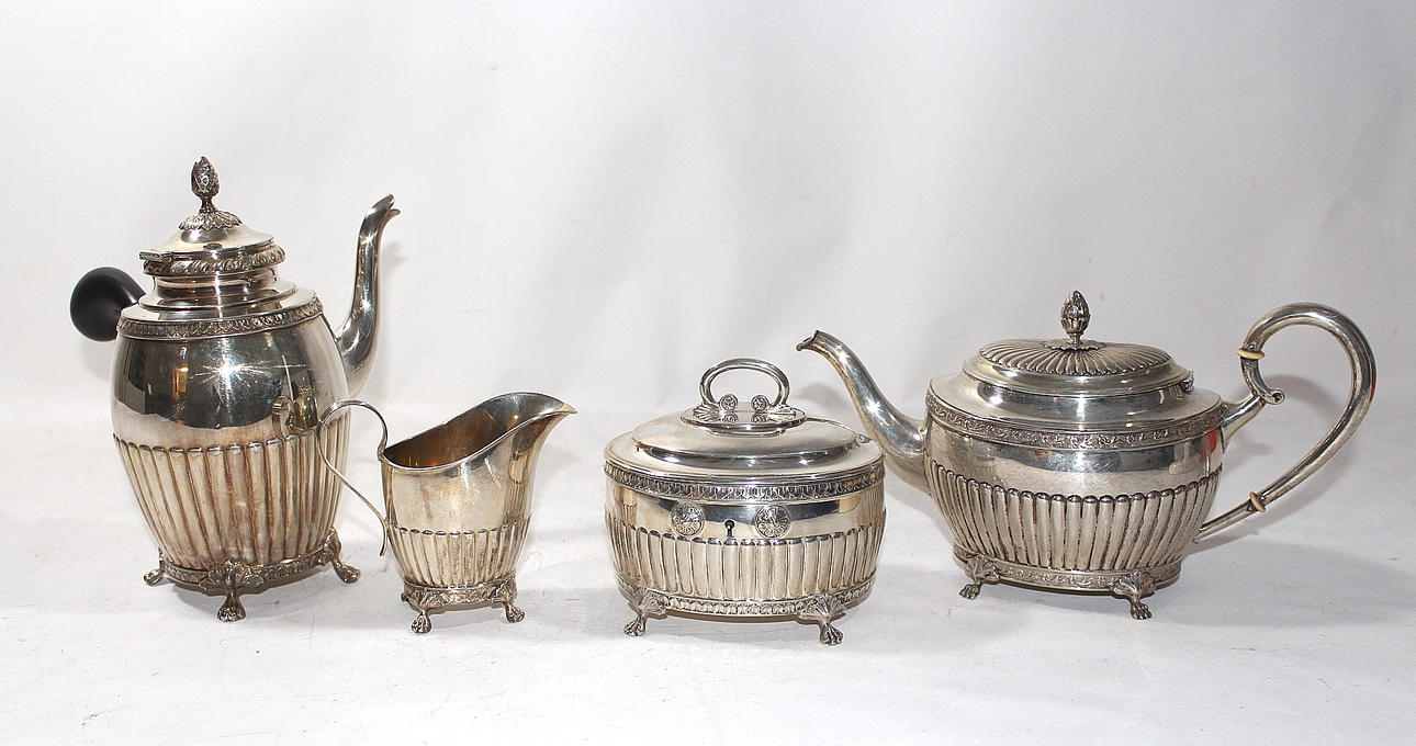 SERVIS, silver, 5 delar, GAB, 1646 gr.