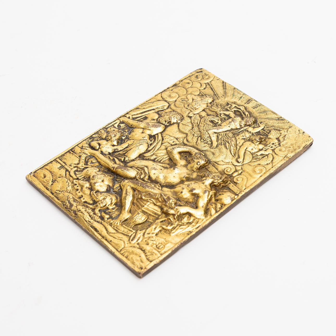 ELEMENTO DECORATIVO, bronce dorado.