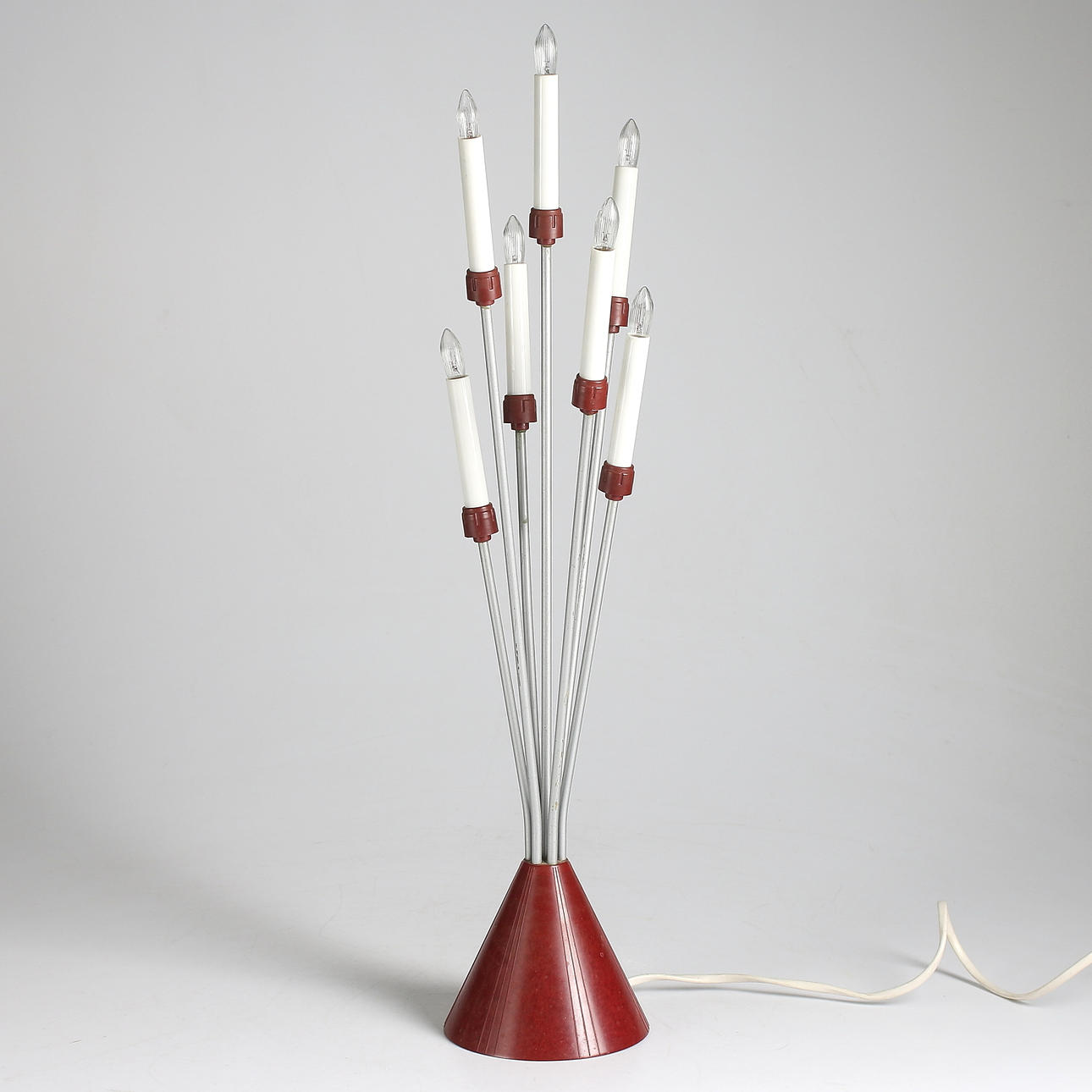 BORDSLAMPA / ADVENTSLJUSSTAKE, "Buketten", Luma, DS 54. 1950-tal.