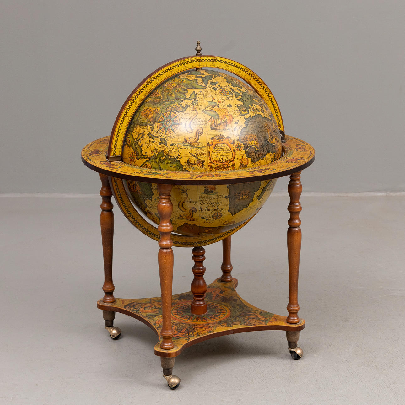 BARSKAB, globus fra det 20. århundrede.