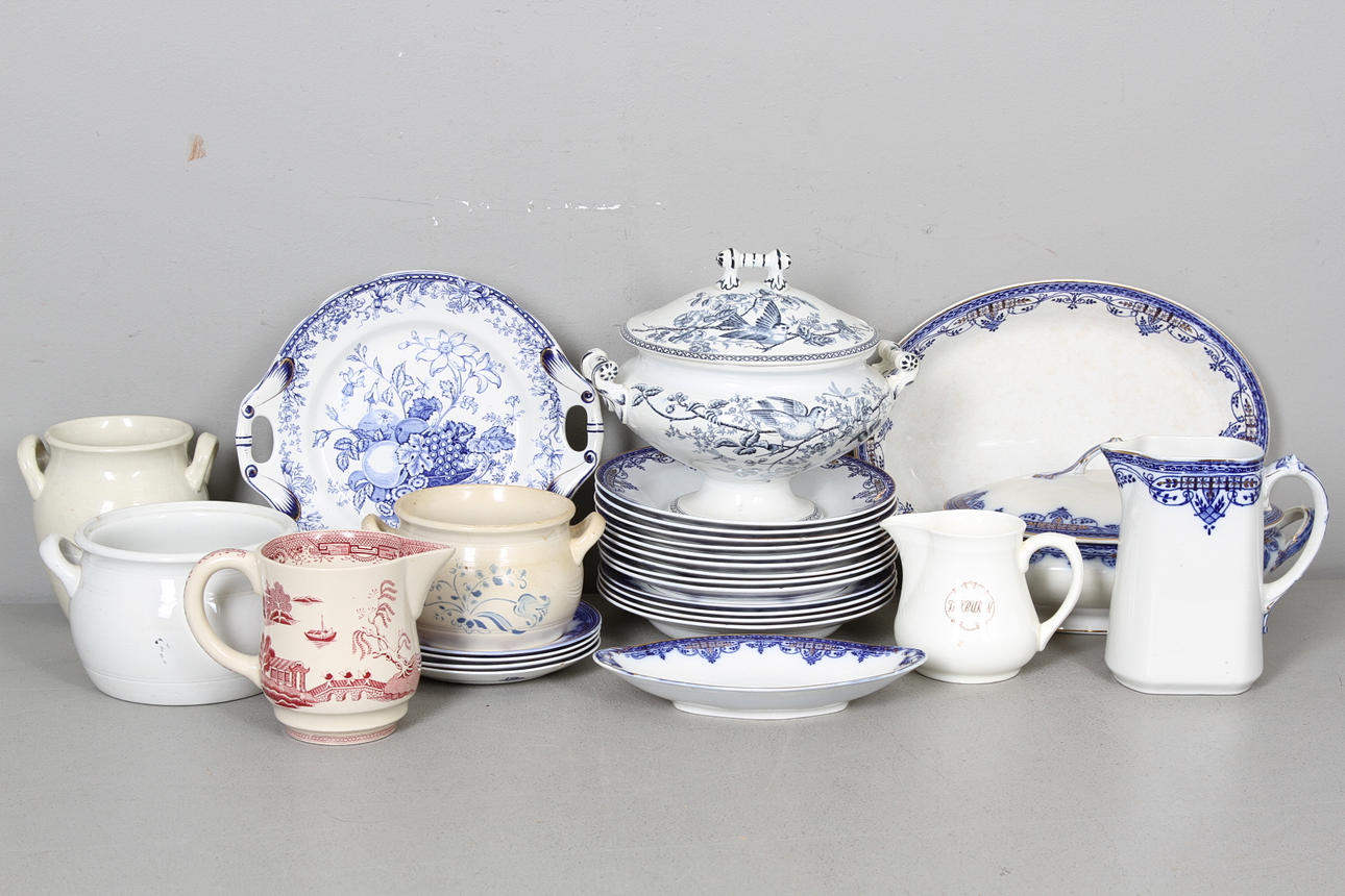 SERVISDELAR, 28 delar, keramik, Gustavsberg.