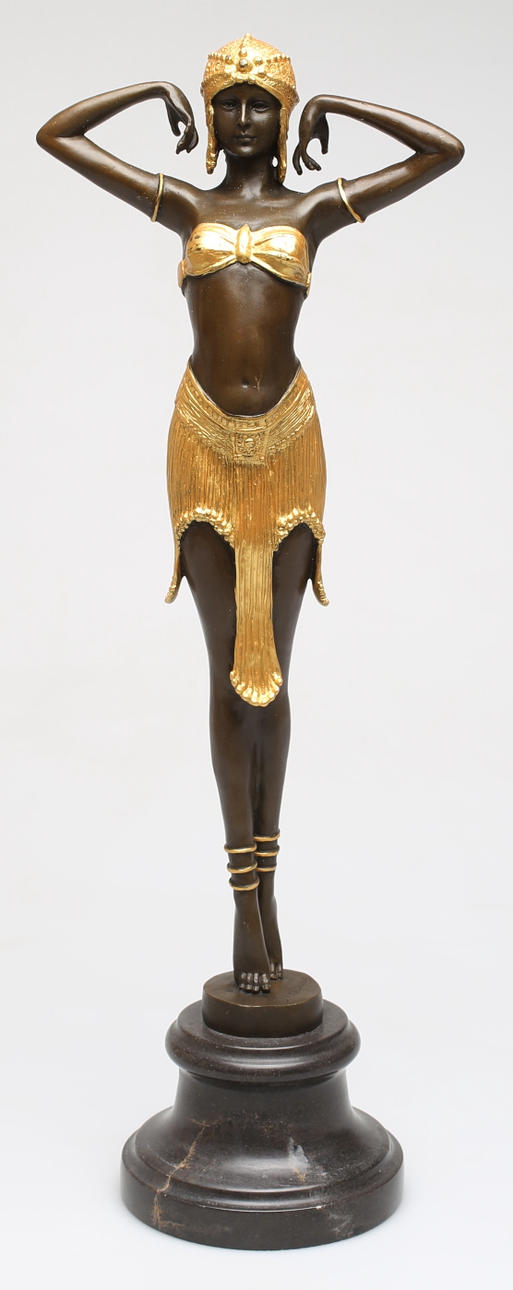 D.H. CHIPARUS. EFTER. Dansaren Antinea.